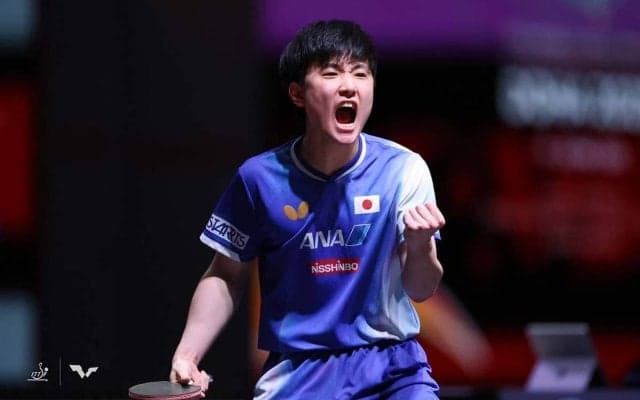 張本智和が日本勢トップの4位、松島輝空が20位、戸上隼輔が25位｜卓球男子世界ランキング（2025年第26週）
