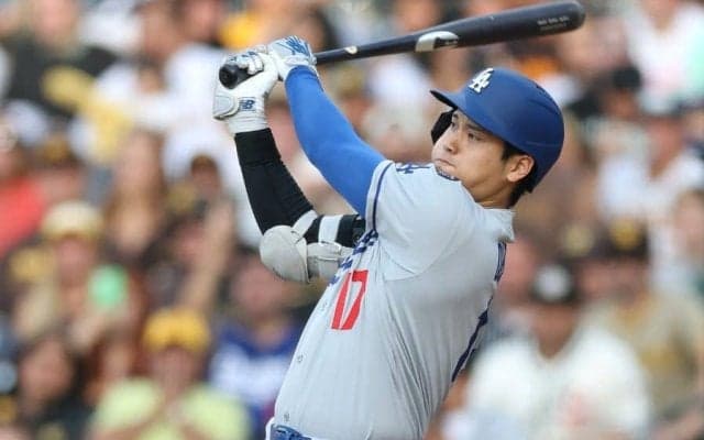 大谷翔平、27号で日米通算300号　2試合連発、打者天国での豪快アーチに敵地騒然
