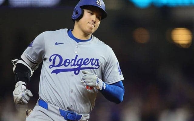 「強く叩きつけた」大谷翔平の“異次元弾”　LA実況も唖然の一撃「祝杯をあげた」