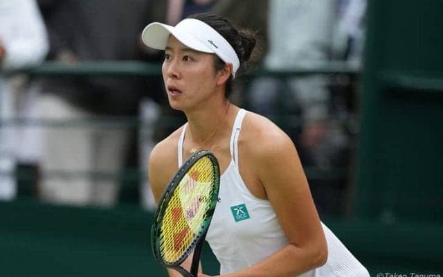 シングルスでウィンブルドン初挑戦の柴原瑛菜がストレート勝ち。日本人女子で唯一予選2回戦へ[ウィンブルドン]