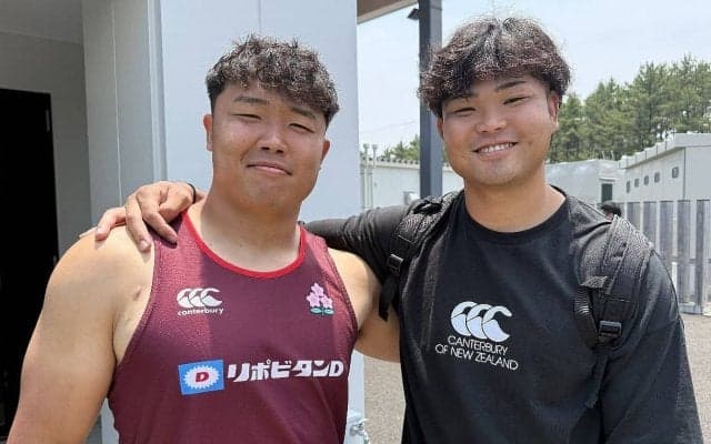 江良颯と奥井章仁、大阪桐蔭高校と帝京大学で日本一を経験した2人が目指すもの。ラグビー日本代表