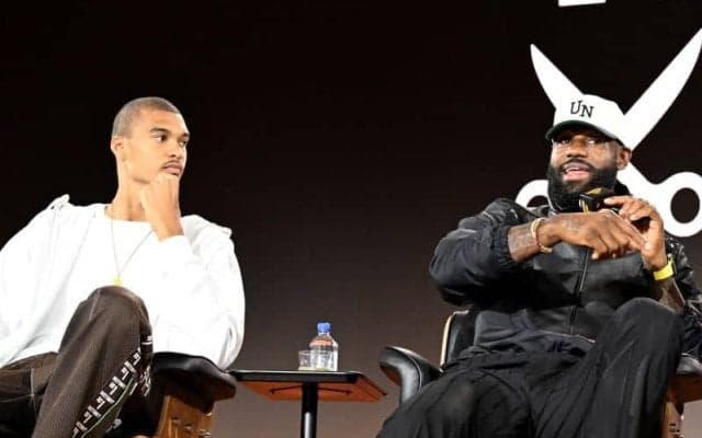 レブロンとウェンバンヤマが”引退”トーク…「レブロンの引退はぼくより後だと思う」