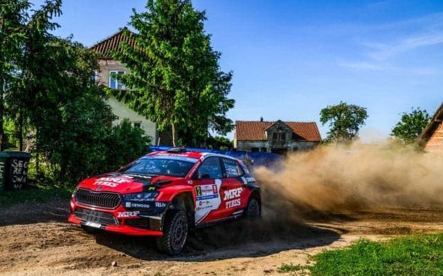 ERCポーランド：シュコダ・ファビアRSラリー2で参戦したマルティンス・セスクスが優勝