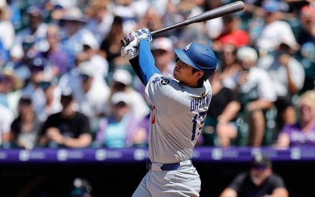 大谷翔平、リーグトップ28号で4連勝貢献　4戦3発の量産…カーショーは6月4勝無敗