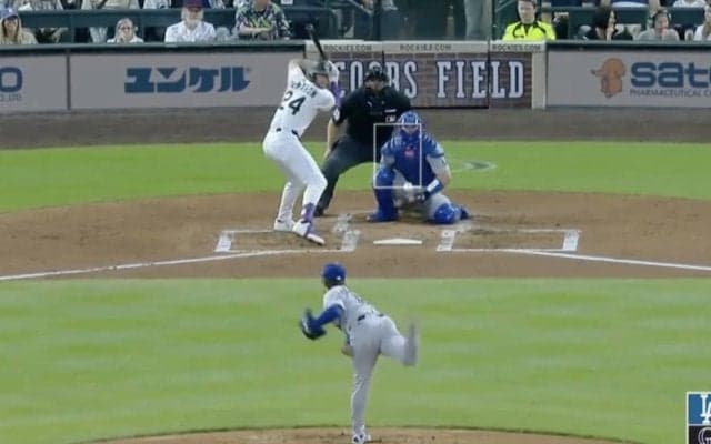 えっ、そこ通す…！？ 山本由伸、“超精密投球”で衝撃の光景「エグすぎる」「完璧」 捕手のミットに“寸分の狂いもなく”投げる鬼制球