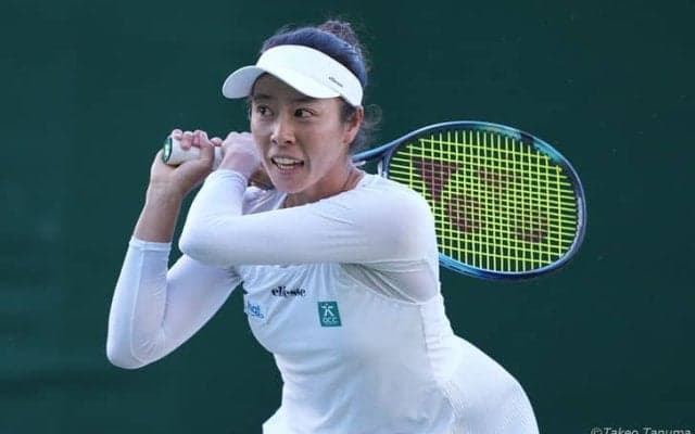 柴原瑛菜、予選決勝で世界150位にストレートで敗戦。自力での本戦入りならず[ウィンブルドン]
