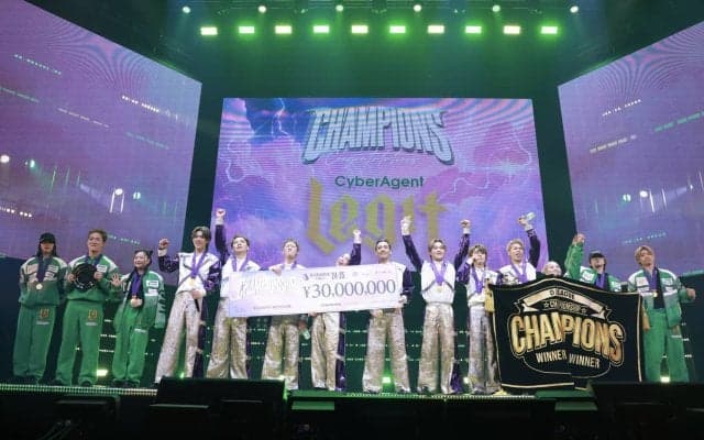 CyberAgent Legitが王者KADOKAWA DREAMSにSWEEP勝利でCHAMPIONSHIP初優勝！リーダーTAKUMIがMVD獲得！