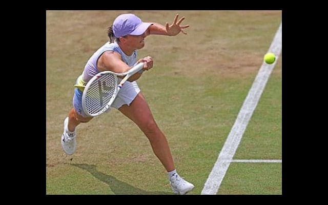  初の芝決勝で23度目V王手 