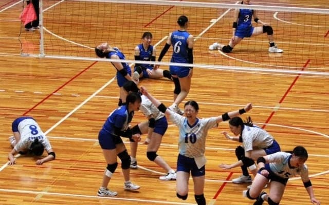 西日本インカレ女子　鹿屋体大が中京大にストレート勝ちで6年ぶりの優勝