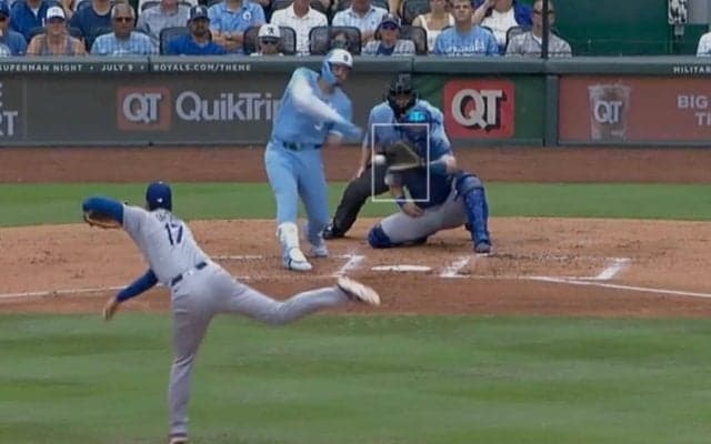 ウソでしょ…？ 大谷翔平、浮き上がる“火の玉ストレート”「回転数ヤバい」164キロのとんでもない剛速球… ファン騒然「恐ろしいな」