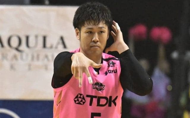 秋田の田口成浩が契約継続「全力を尽くします」B1通算3P600本を達成した名シューター