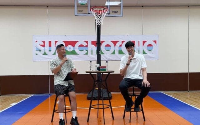 渡邊雄太が子どもに金言授ける「選手だけじゃなく人間としても言えること」進路相談にもアドバイス