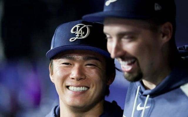 山本由伸のお願いをまさかの“拒否”「邪魔しないで」　天仰ぎ苦悶…ファン爆笑「キュート」