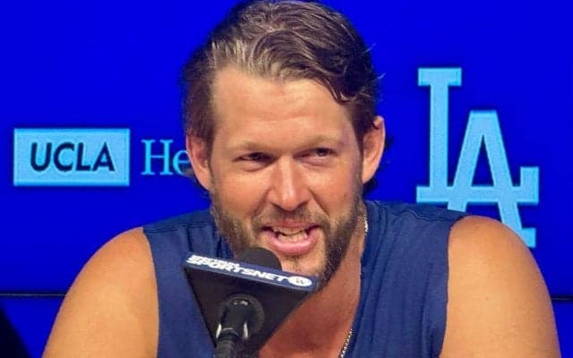 カーショー、大谷翔平ら同僚に感謝「特別な夜だ」　3000Kへの思い、11分間の会見で激白