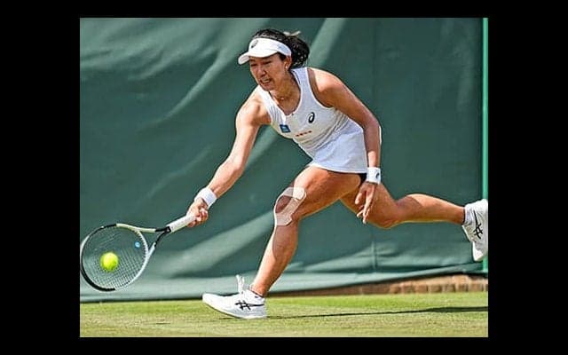  内島萌夏 ダブルスも初戦敗退 