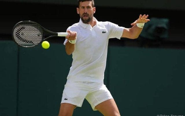 ジョコビッチ、地元イギリスのエバンズに快勝し3回戦進出。「目標は明確。すべて勝ち抜く」と25度目のグランドスラム制覇へ意欲[ウィンブルドン]