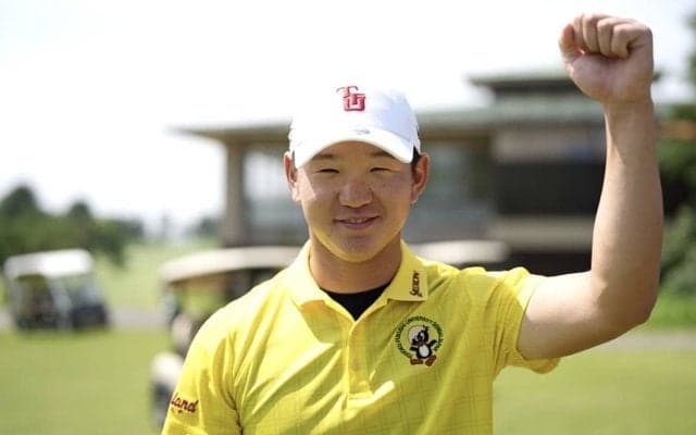 日本アマVの佐藤快斗「マスターズで優勝することが夢なので、それに向けて頑張る」
