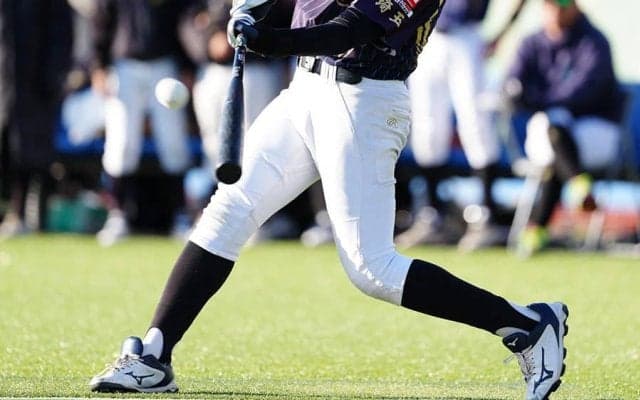 打撃で飛距離アップに欠かせない“並進運動”　理想的な体重移動を習得できる「けんけん」