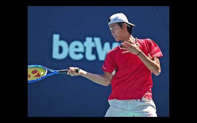 坂本怜 第1シード撃破し4強