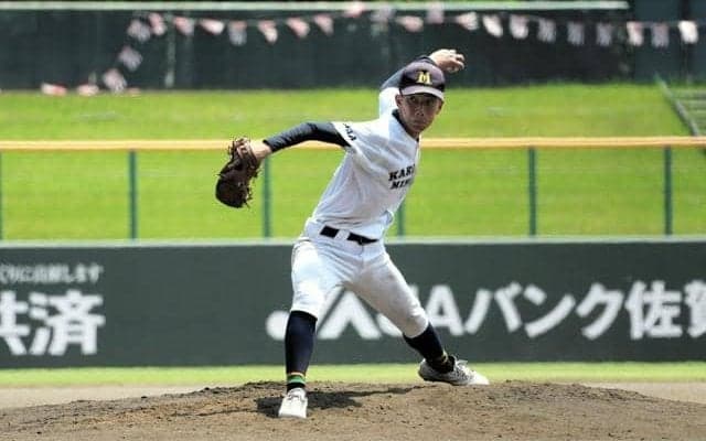 開幕試合「ワクワクより緊張が強かった」唐津南のエース持丸仁哉投手