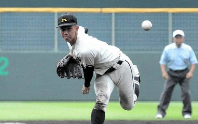 「開幕試合だからインパクトを」直球で攻めた松商学園・加藤高慎投手