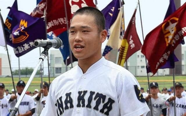「家族の愛をプレーに変えて恩返し」選手宣誓の伊那北近藤勇之祐主将