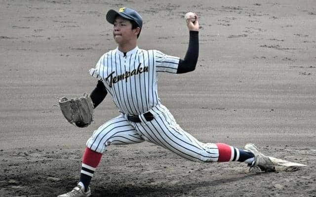 「後ろには倒れない」バック信じて攻め抜いた最終回　天白・海原投手