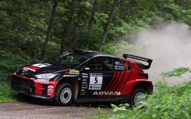 全日本ラリーカムイ：レグ2午前も奴田原文雄がリードを堅守して最終セクションへ