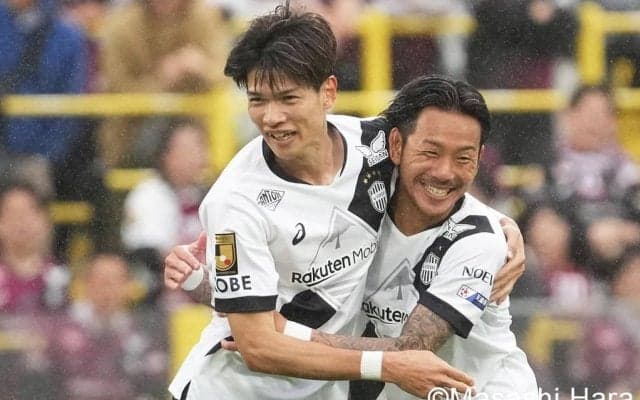 ｢エグすぎる｣｢モドリッチみたい｣J1神戸の元日本代表MF“左足アウト”での絶妙ゴラッソ弾が大反響！｢決まった瞬間、“キターー”と織田裕二ばりに叫んでしもた｣の声