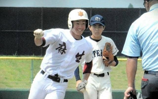 食事と筋トレで体力磨き初アーチ　麻生・飯島選手、茨城大会第1号