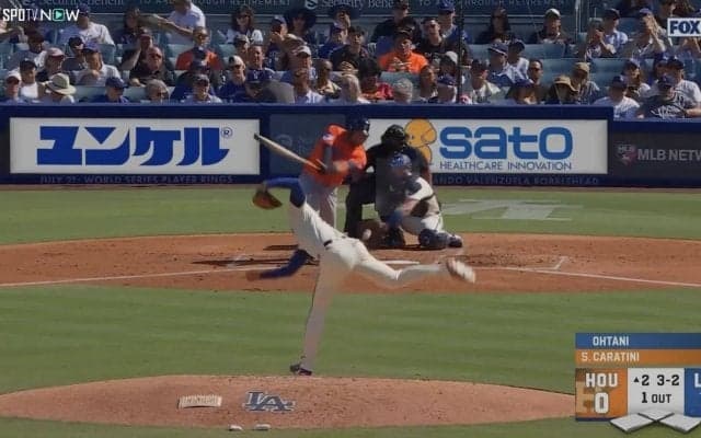 大谷翔平、難敵を“制圧”する圧巻奪三振ショーにファン驚愕…「なぜ当たらない？」キレッキレ変化球に相手が首をかしげる場面も
