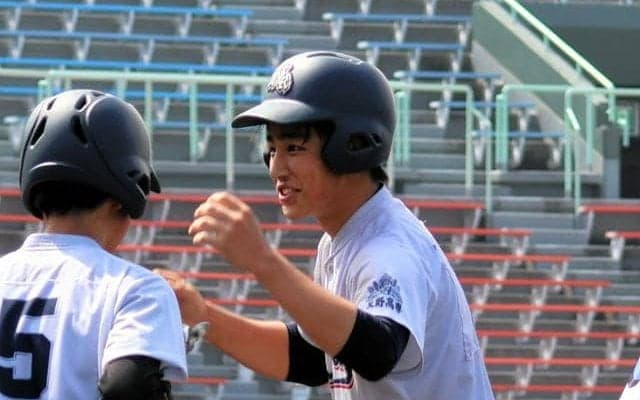 「深呼吸しろ」と後輩投手2人を笑顔でリード　長野高専・山科捕手