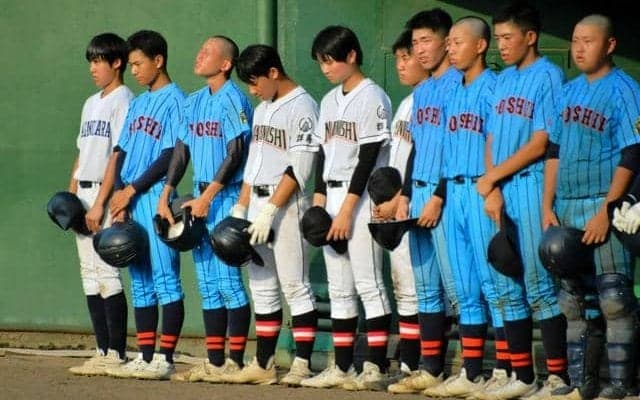 8年ぶり連合チームで出場の長野原　野球と仲間と成長した唯一の部員