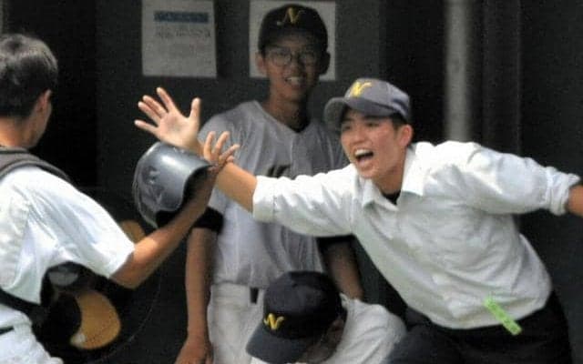 長浜北を支えた主将・女子部員の小沢さん　監督「チーム1野球好き」