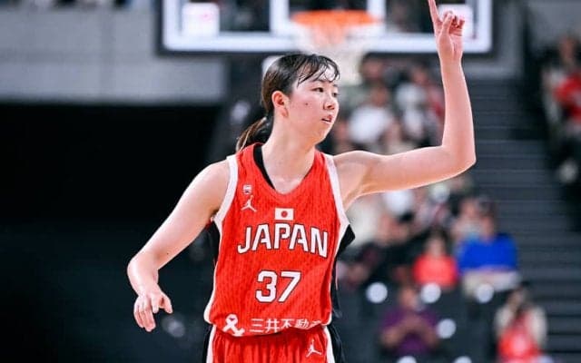 会場がどよめく3ポイントで三井不動産カップMVP獲得…女子日本代表・薮未奈海、切望の国際大会へ