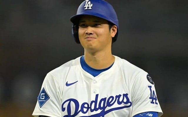 一瞬だけなのに…大谷翔平は「なんてキュートなの」　ロッカーに響く声…捉えたまさかの一幕