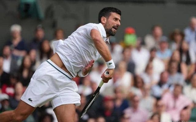 ジョコビッチ、スロースタートも世界11位デミノーの挑戦を退けてウィンブルドンで16度目の8強「乗り越えられたのは幸運だった」