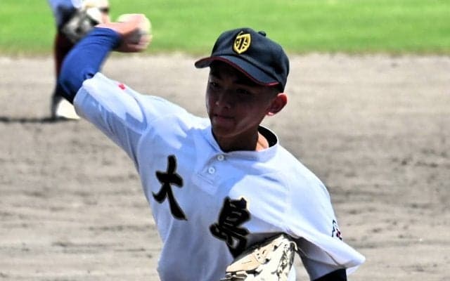 大島のエースが投打で活躍！久々の公式戦勝利に安堵の表情【鹿児島】