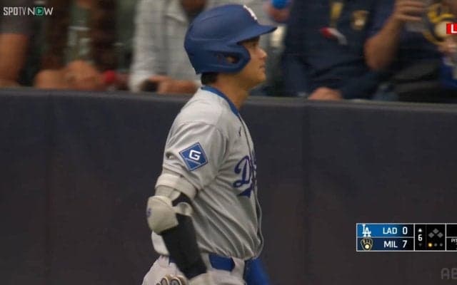 「入ってねえよ」大谷翔平、まさかの判定に首振り“オコ谷”化！解説者も「ボール」断言 ファン騒然「ありえんわな」「おかしいだろ！」