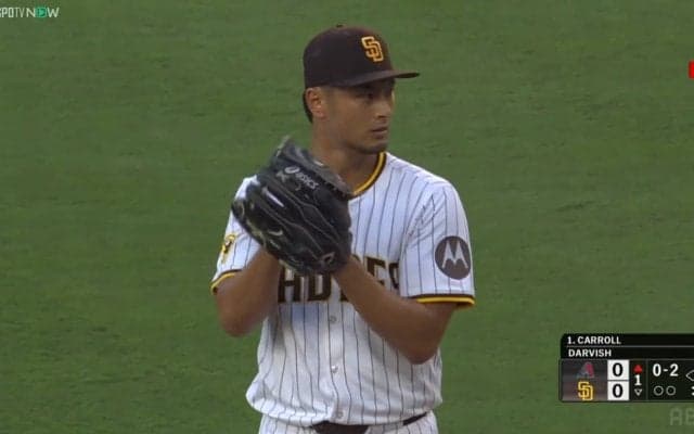 「スプリットえぐすぎやろ」初回に6球種披露！復活のダルビッシュ、変幻自在の圧巻配球に「圧倒的な投球で草」反響続々