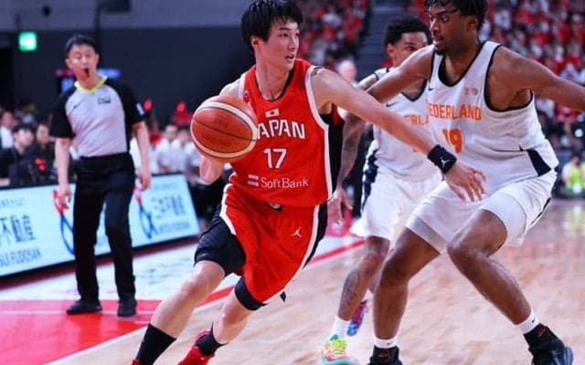 6年ぶりに日本代表復帰した中村太地…シューターとしての役割に「10回中9回はシュートにいくつもり」