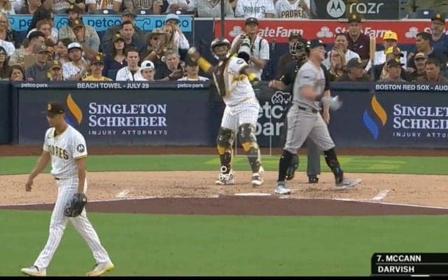 打てるわけねえ！ダルビッシュの魔球攻めに“イライラ”「ヤバいな」 打者の様子がおかしくなる…“三振バット投げ”「そらキレるw」