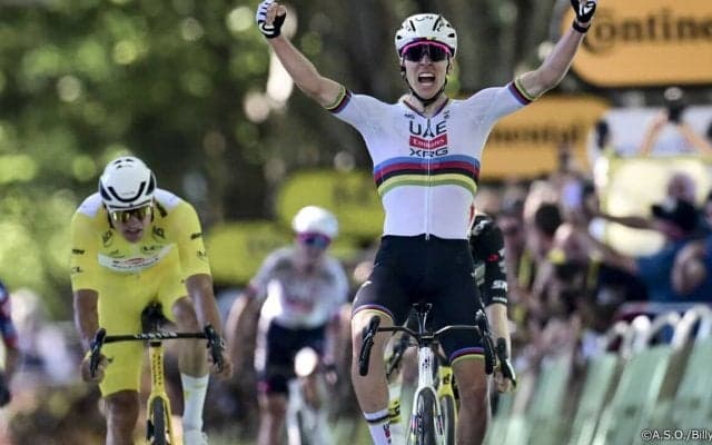 プロ通算100勝目をツールで飾ったポガチャル！マイヨ・ジョーヌはファンデルプールが死守｜ツール・ド・フランス2025 レースレポート：第4ステージ