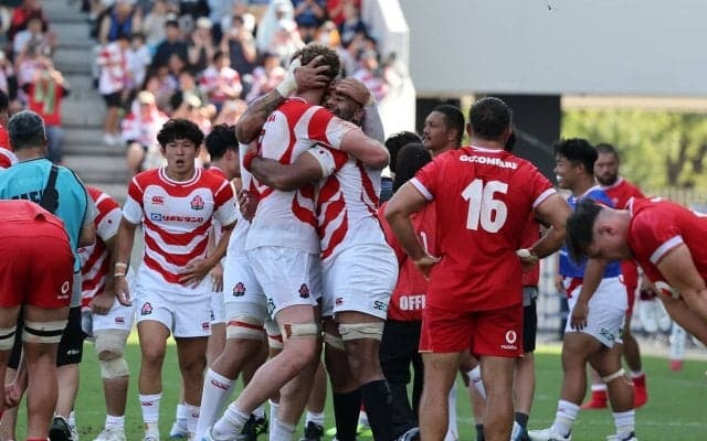 紙森陽太、石田吉平、中楠一期、ハラトア・ヴァイレア、ワイサケ・ララトゥブア、北村瞬太郎の6人が初キャップ。ラグビー日本代表でのデビュー戦を飾る。