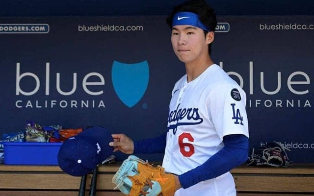 ド軍内野手が実は超ムキムキ「なんてこと…」　脱ぐと筋骨隆々…発見したファン悶絶