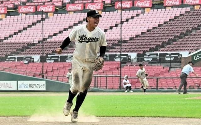 野球始めたきっかけの球場、仲間と戦い抜いた　小牛田農林の由利主将