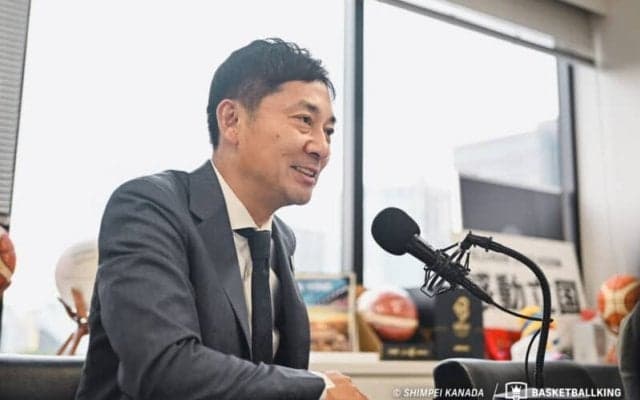 富永啓生は「びっくりするぐらいいい男」Bリーグ・島田チェアマンが食事会や始球式など報告