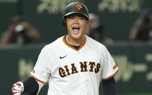 侍エースからプロ1号「怖くなる」　打率.391…巨人22歳に高まる期待「とんでもねぇ」