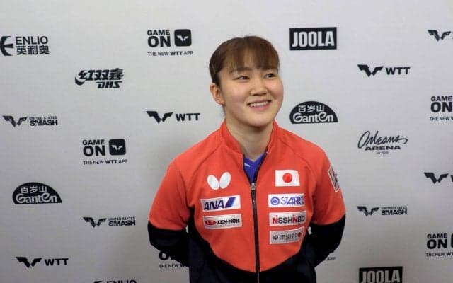 大藤沙月 「くせのある球が特徴的な選手なので、そこに合わせられて良かった」｜USスマッシュ2025