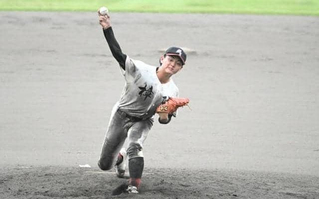 大原・茂原樟陽の十枝投手　制球に苦しみ、涙流すも「楽しかった」